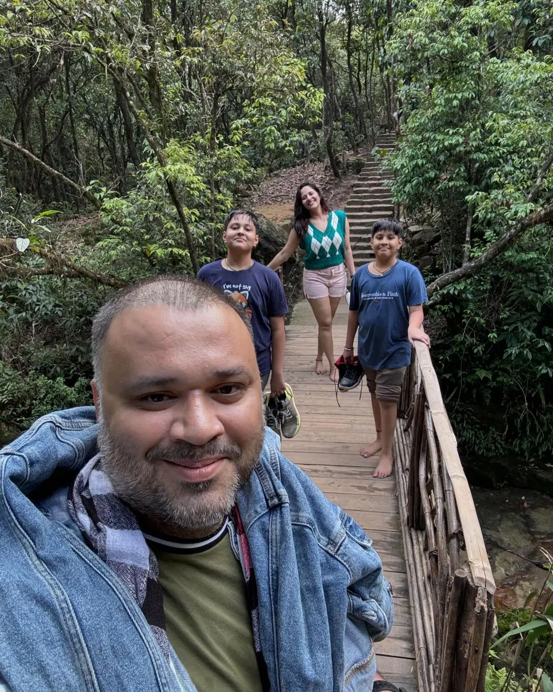 Anasuya Bharadwaj Enjoying Vacation with Family
