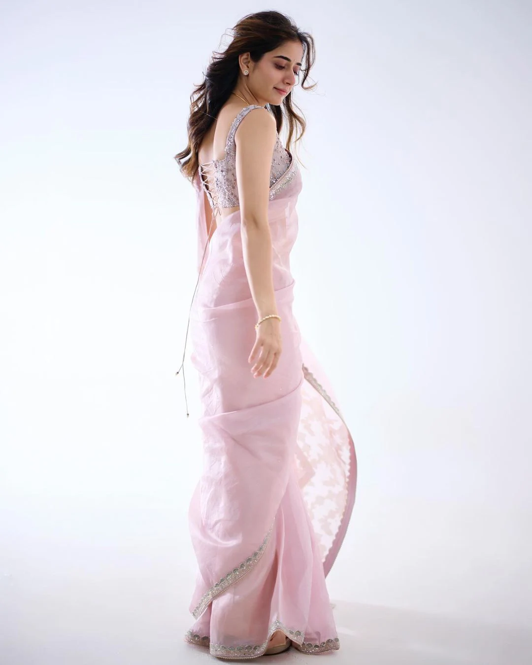 Ashika Ranganath Cute Looks in Saree
