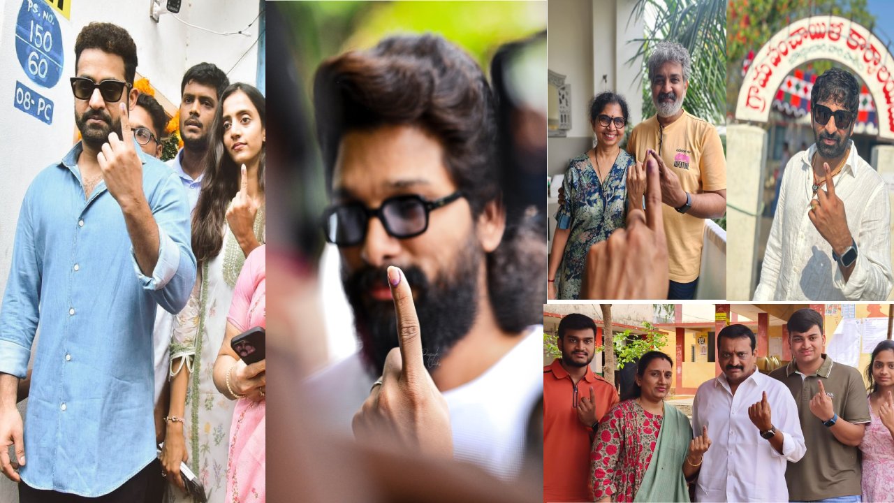 Telangana Lok Sabha Elections : ఓటేసిన సినీ ప్ర‌ముఖులు.. ఫోటోలు