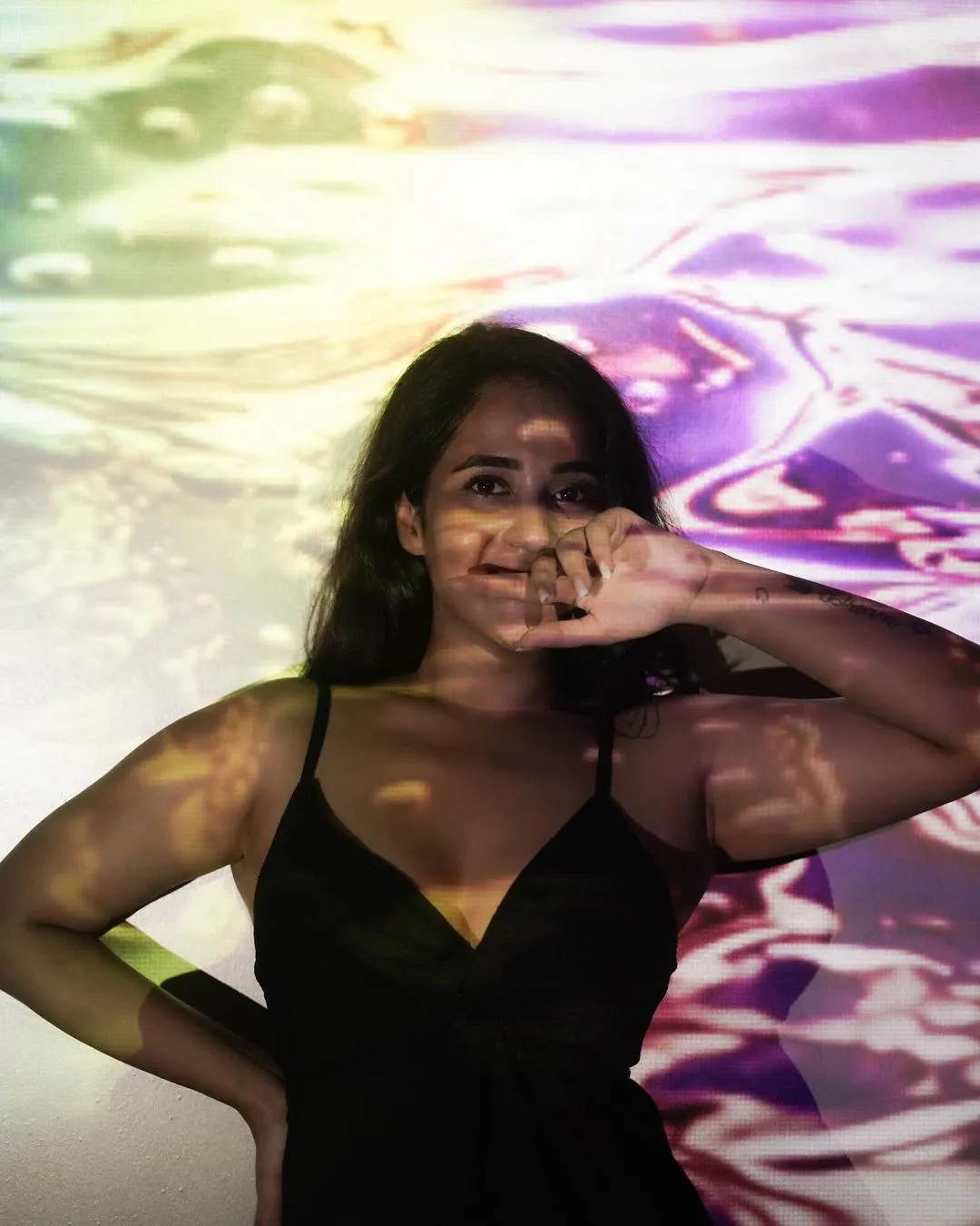 Deepthi Sunaina Special Photos in special Lights