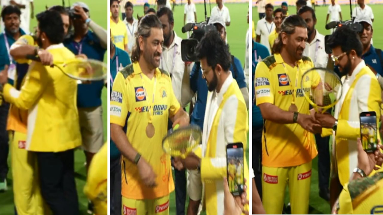 MS Dhoni : చిన్న తలాను మైదానంలో చూడగానే ఎంఎస్ ధోని ఏం చేశాడంటే? MS Dhoni : చిన్న తలాను మైదానంలో చూడగానే ఎంఎస్ ధోని ఏం చేశాడంటే?