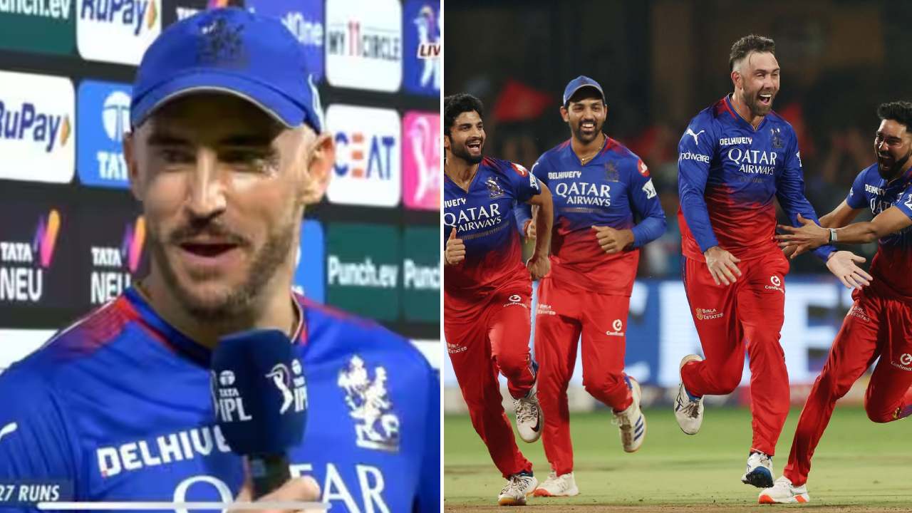 IPL 2024 : సీఎస్కేపై థ్రిల్లింగ్ విక్టరీ తరువాత ఆర్సీబీ కెప్టెన్ ఫాఫ్ డు ప్లెసిస్ ఆసక్తిక వ్యాఖ్యలు IPL 2024 : సీఎస్కేపై థ్రిల్లింగ్ విక్టరీ తరువాత ఆర్సీబీ కెప్టెన్ ఫాఫ్ డు ప్లెసిస్ ఆసక్తిక వ్యాఖ్యలు