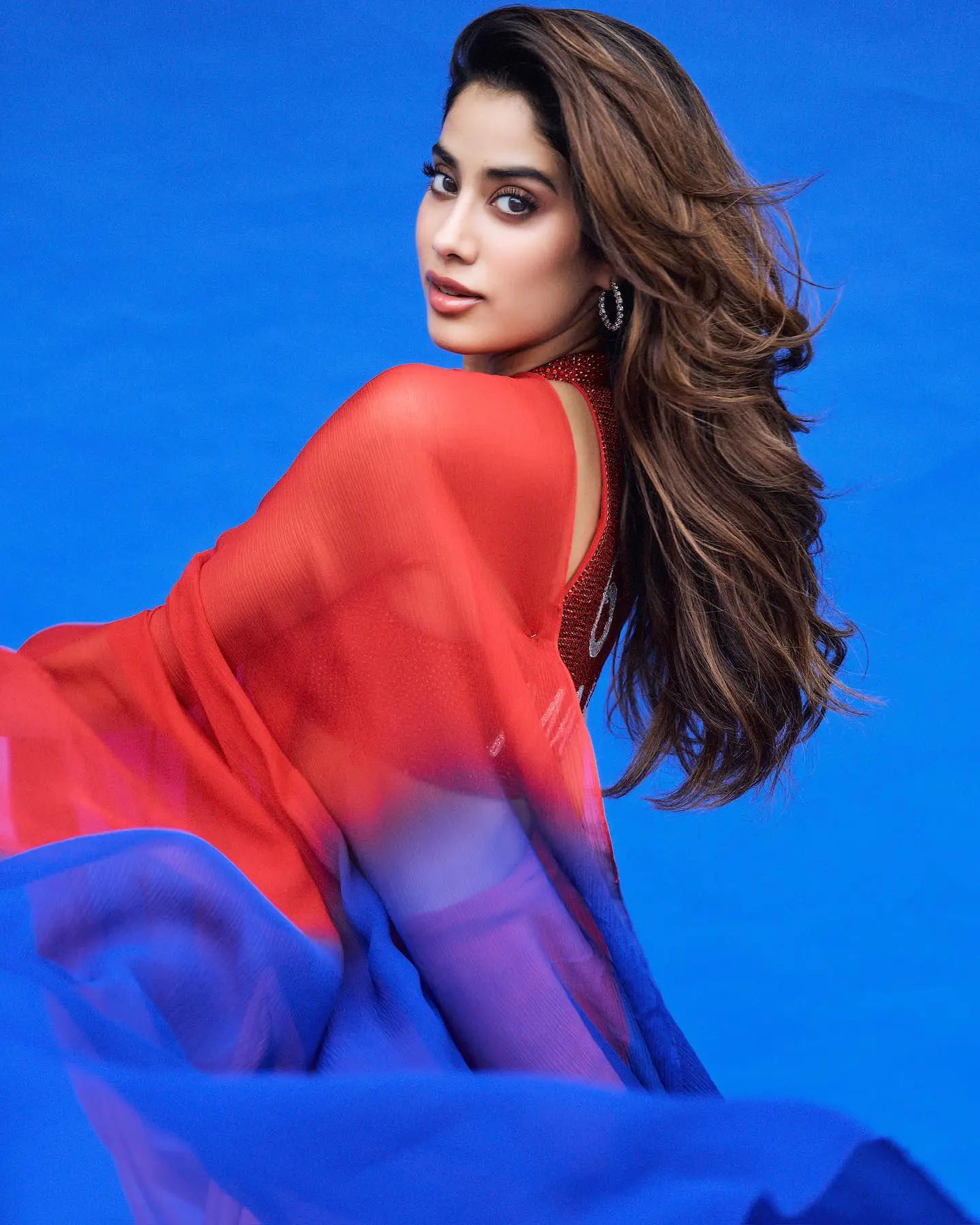 Janhvi Kapoor Special Photos in Saree