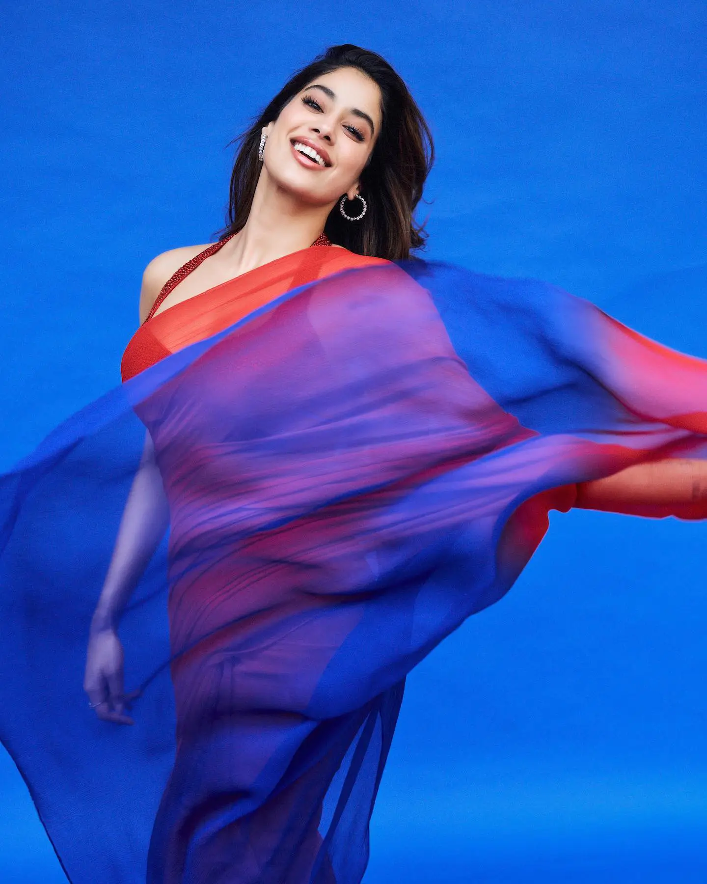 Janhvi Kapoor Special Photos in Saree