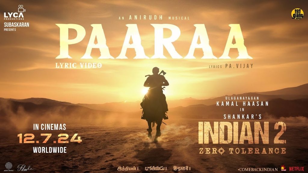 Kamal Haasan Indian 2 First single released