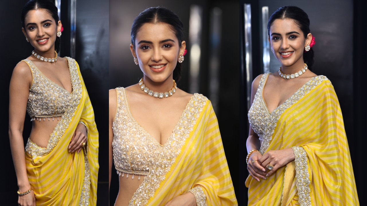 Malvika Sharma : చీరకట్టులో అందాల ఆరబోత చేస్తున్న మాళవిక శర్మ..