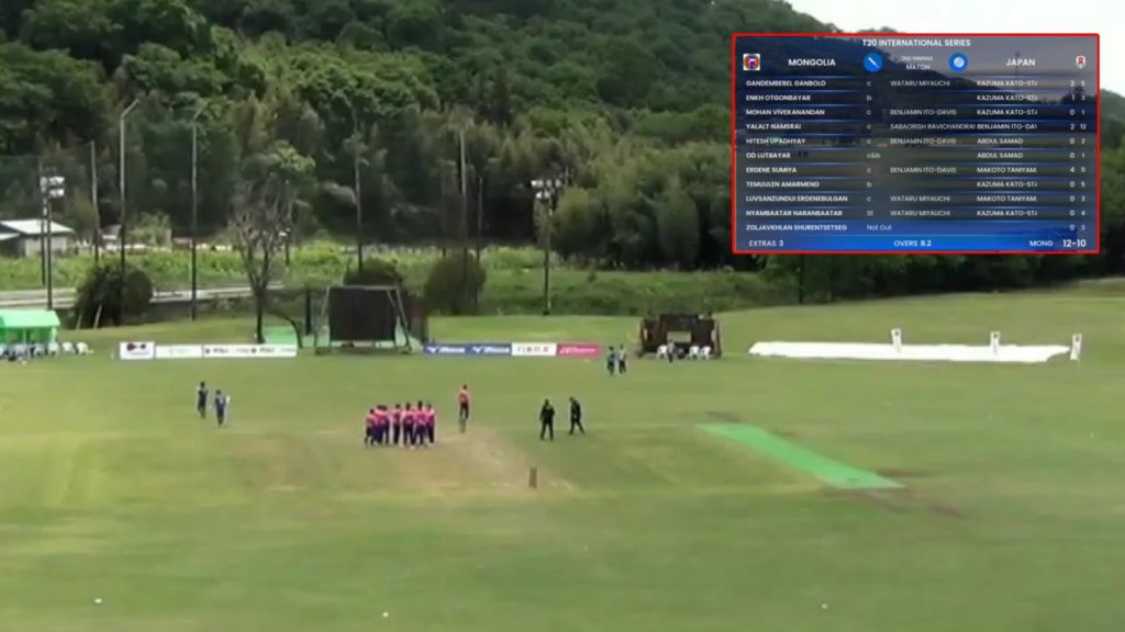 Mongolia all out For 12 Second Lowest Total In T20I History
