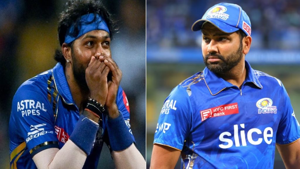 Most defeats in a IPL season MI Hardik equals Rohit record