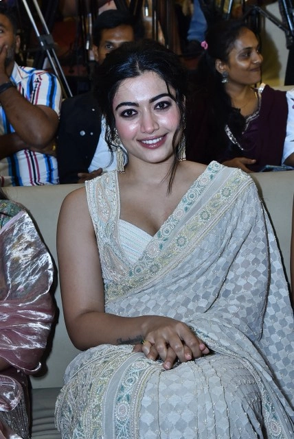 Rashmika Mandanna Shines in Saree