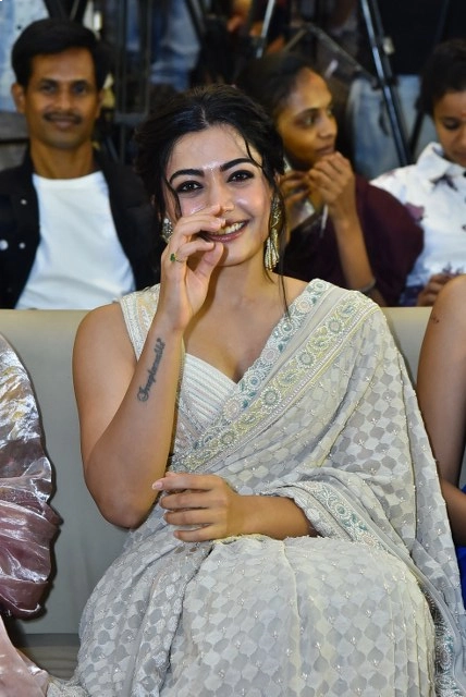 Rashmika Mandanna Shines in Saree