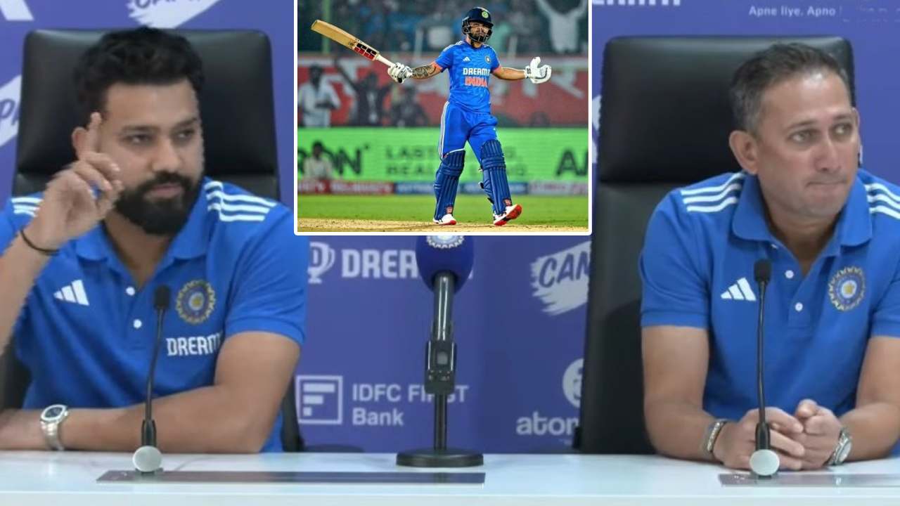 T20 World Cup : టీ20 ప్రపంచకప్ జట్టులో రాహుల్, రింకులకు చోటు దక్కకపోవడానికి అసలు కారణం అదే.. క్లారిటీ ఇచ్చిన అగార్కర్ T20 World Cup : టీ20 ప్రపంచకప్ జట్టులో రాహుల్, రింకులకు చోటు దక్కకపోవడానికి అసలు కారణం అదే.. క్లారిటీ ఇచ్చిన అగార్కర్