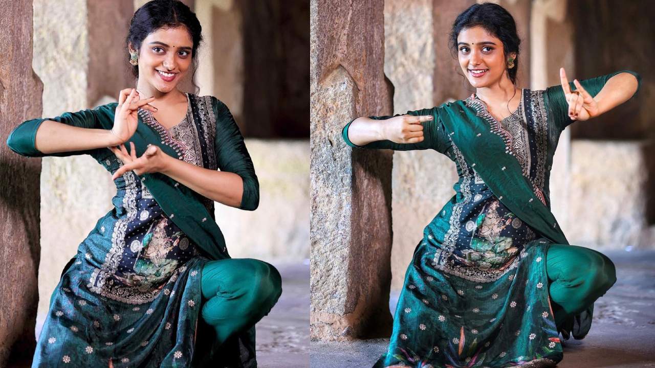 Roopa Koduvayur : నాట్య భంగిమలలో క్యూట్‌గా రూప కొడువాయుర్..