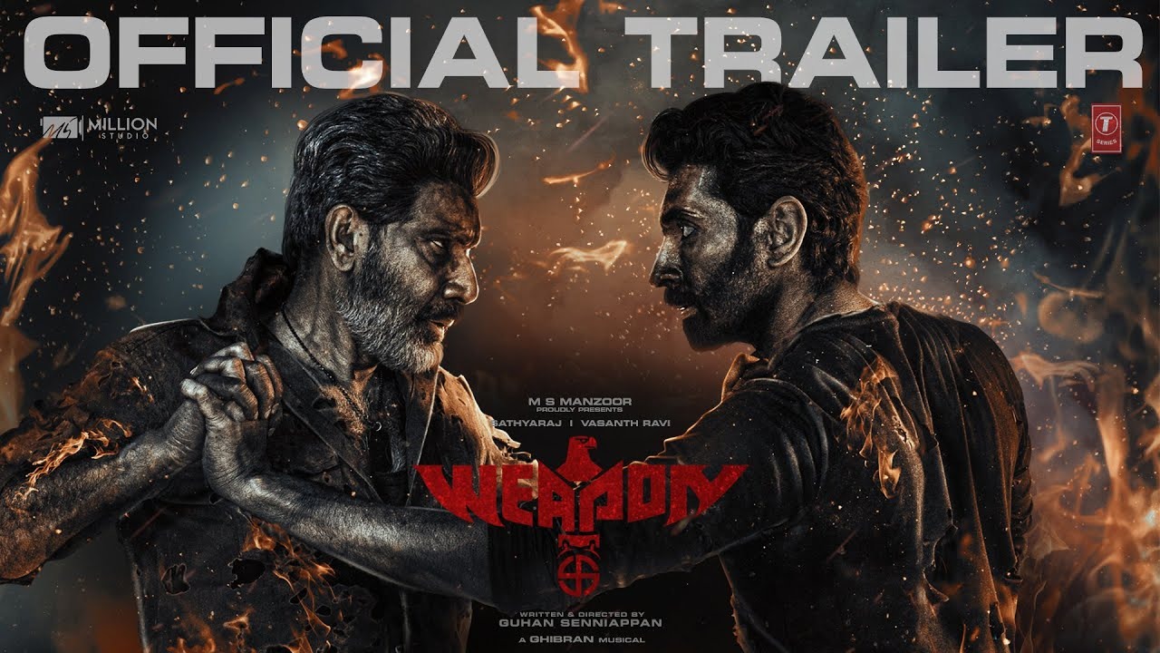 Weapon trailer : సత్యరాజ్ ‘వెపన్’ ట్రైలర్ చూశారా..? సస్పెన్స్ థ్రిలర్..! Weapon trailer : సత్యరాజ్ ‘వెపన్’ ట్రైలర్ చూశారా..? సస్పెన్స్ థ్రిలర్..!