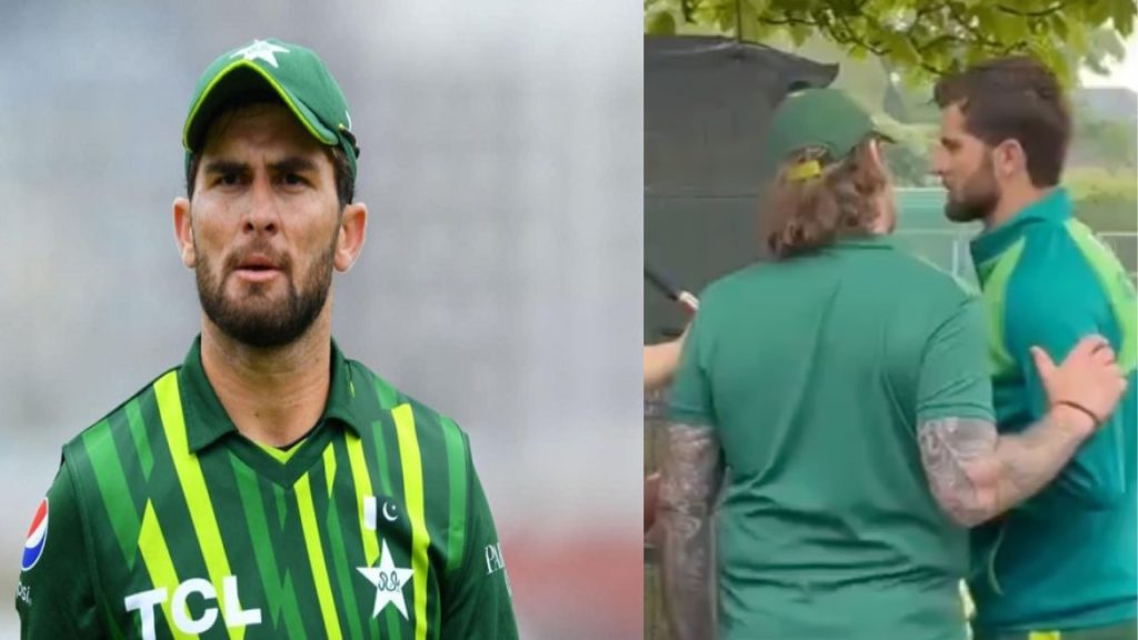 Shaheen Afridi fight with fan during IRE vs PAK 2nd T20I