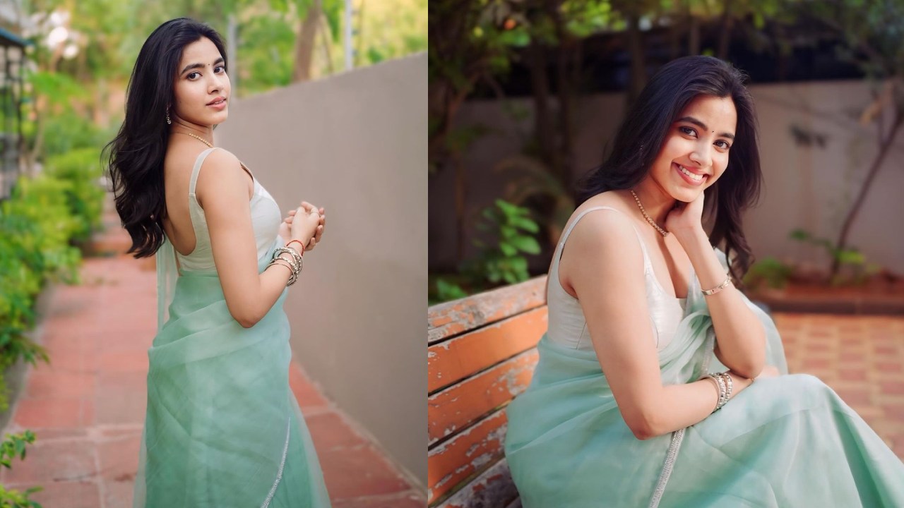 Shivani Nagaram : చీరలో శివాని ఎంత ముద్దుగా ఉందో..