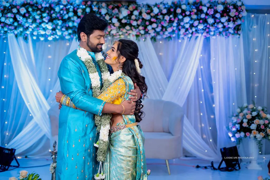 Shobha Shetty Yashwanth Engagement Photos