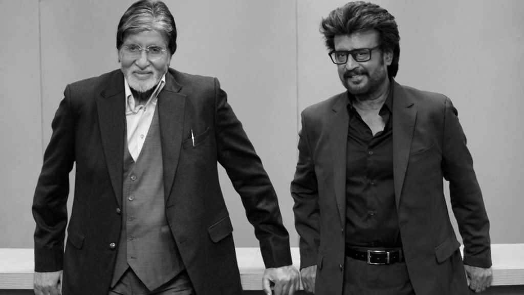 Amitabhj Bachchan And Rajinikanth in Vettaiyan Sets at Mumbai Photos goes Viral
