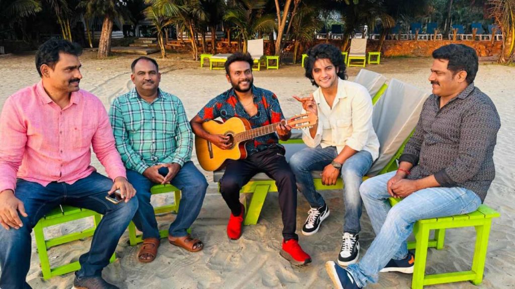 Aadi Saikumar Music Sittings with Anup Rubens in Goa for Krishna from Brindavanam Movie