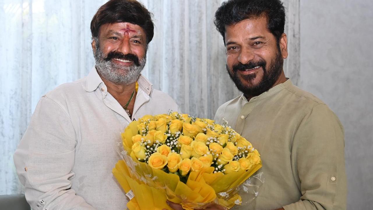 Balakrishna : తెలంగాణ సీఎం రేవంత్ రెడ్డిని కలిసిన బాలయ్య బాబు.. Balakrishna : తెలంగాణ సీఎం రేవంత్ రెడ్డిని కలిసిన బాలయ్య బాబు..