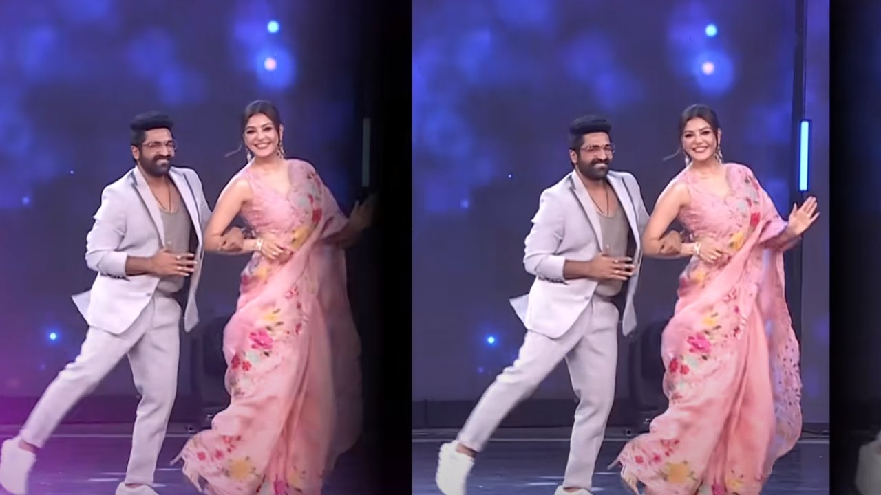 Kajal Aggarwal : ‘ఢీ’ షోలో శేఖర్ మాస్టర్ తో కలిసి స్టెప్పులేసి చందమామ కాజల్.. Kajal Aggarwal : ‘ఢీ’ షోలో శేఖర్ మాస్టర్ తో కలిసి స్టెప్పులేసి చందమామ కాజల్..