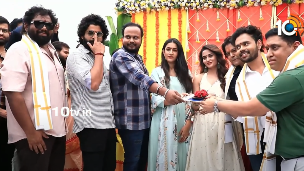 Niharika Konidela at Sangeeth Movie Pooja Ceremony