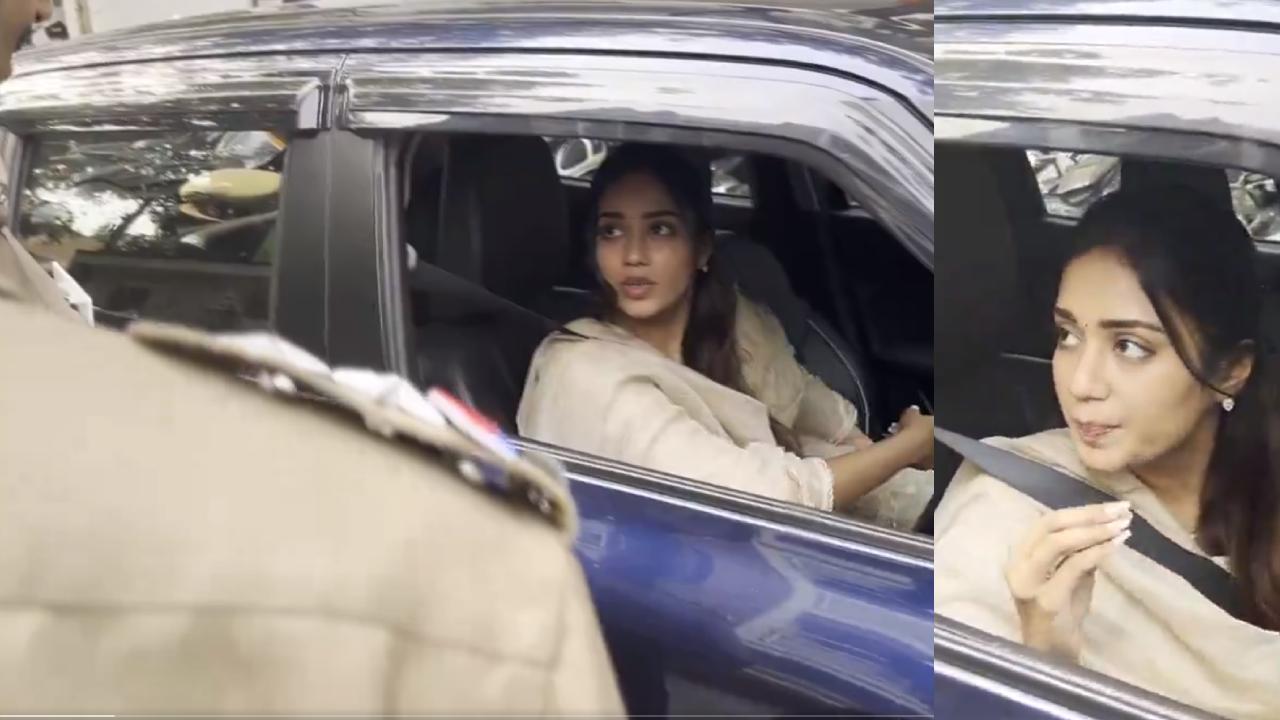 Nivetha Pethuraj : కార్ డిక్కీ ఓపెన్ చేయమంటే.. పోలీసులతో గొడవ పడుతున్న హీరోయిన్.. Nivetha Pethuraj : కార్ డిక్కీ ఓపెన్ చేయమంటే.. పోలీసులతో గొడవ పడుతున్న హీరోయిన్..