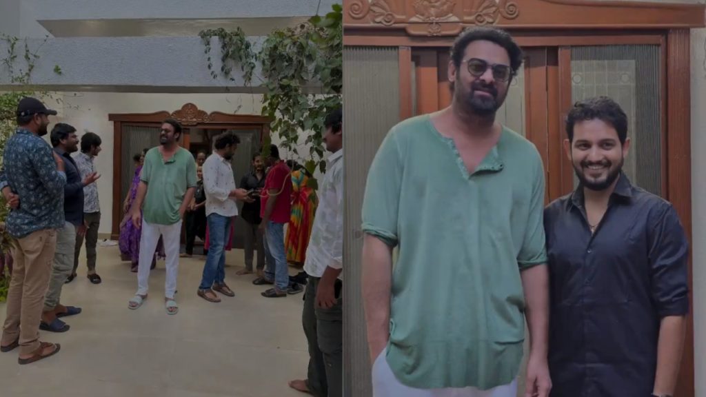 Prabhas Latest Photos and house video Leaked goes Viral
