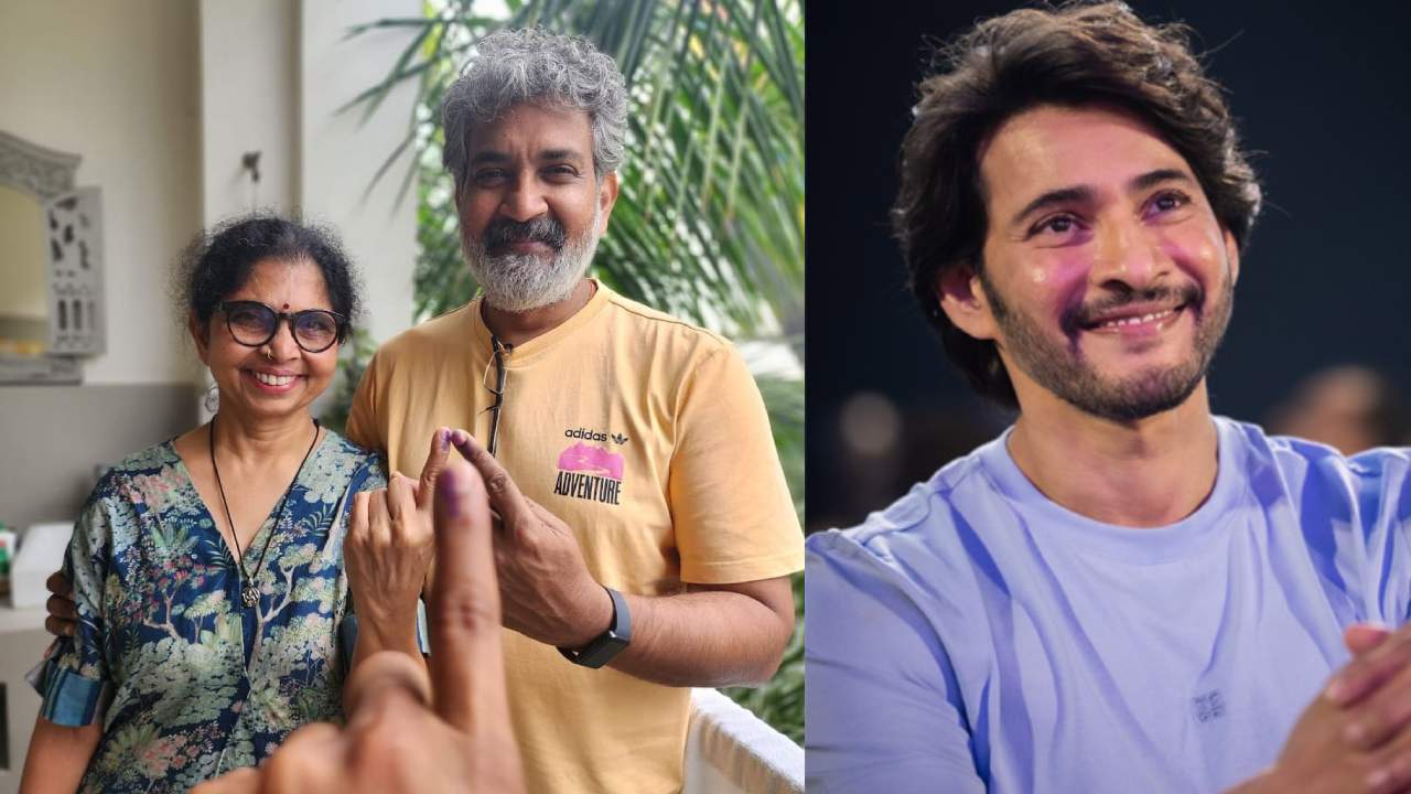 Rajamouli : దుబాయ్ నుంచి వచ్చి మరీ ఓటు వేసిన రాజమౌళి.. మహేష్ సినిమా వర్క్తో బిజీగా ఉన్నా.. Rajamouli : దుబాయ్ నుంచి వచ్చి మరీ ఓటు వేసిన రాజమౌళి.. మహేష్ సినిమా వర్క్తో బిజీగా ఉన్నా..