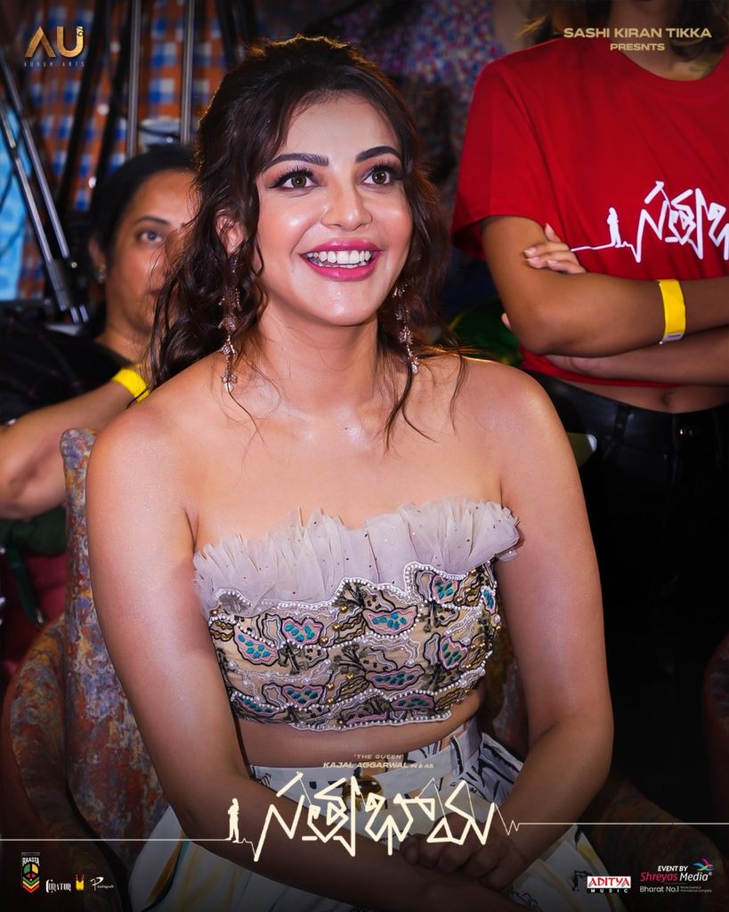 Kajal Aggarwal Satyabhama movie second song released by sing by MM Keeravani 