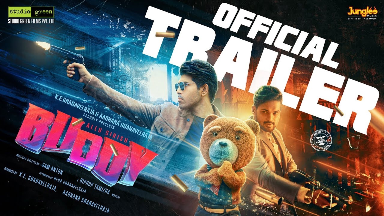 Buddy trailer : అల్లు శిరీష్ ‘బడ్డీ’ ట్రైలర్.. అన్యాయంపై తిరగబడ్డ టెడ్డీబేర్ను చూశారా..? Buddy trailer : అల్లు శిరీష్ ‘బడ్డీ’ ట్రైలర్.. అన్యాయంపై తిరగబడ్డ టెడ్డీబేర్ను చూశారా..?