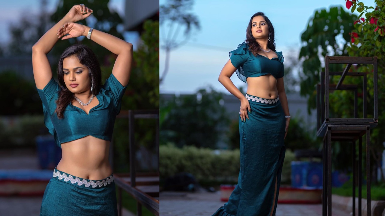 Ariyana Glory : నడుము అందాలతో అదరగొడుతున్న అరియనా..