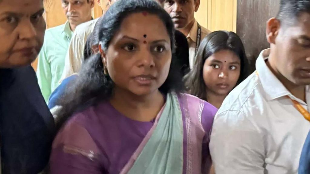 BRS MLC Kavitha