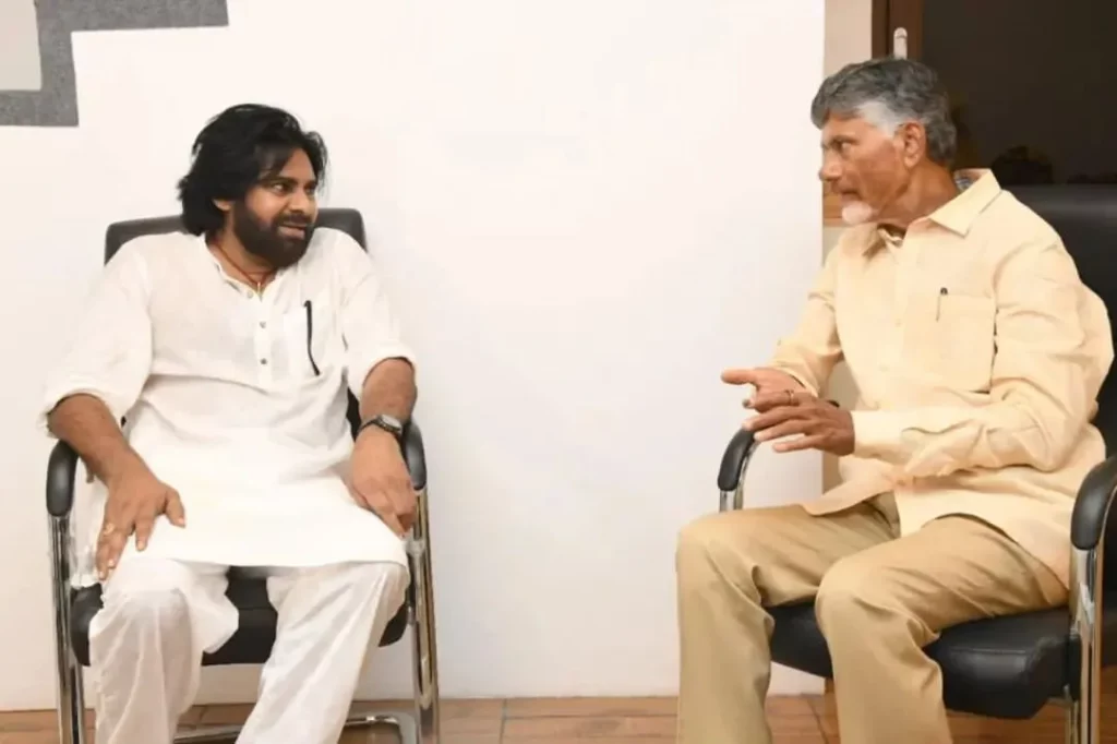 Chandrababu Pawan Kalyan Akira Nandan Celebrations at Janasena Office