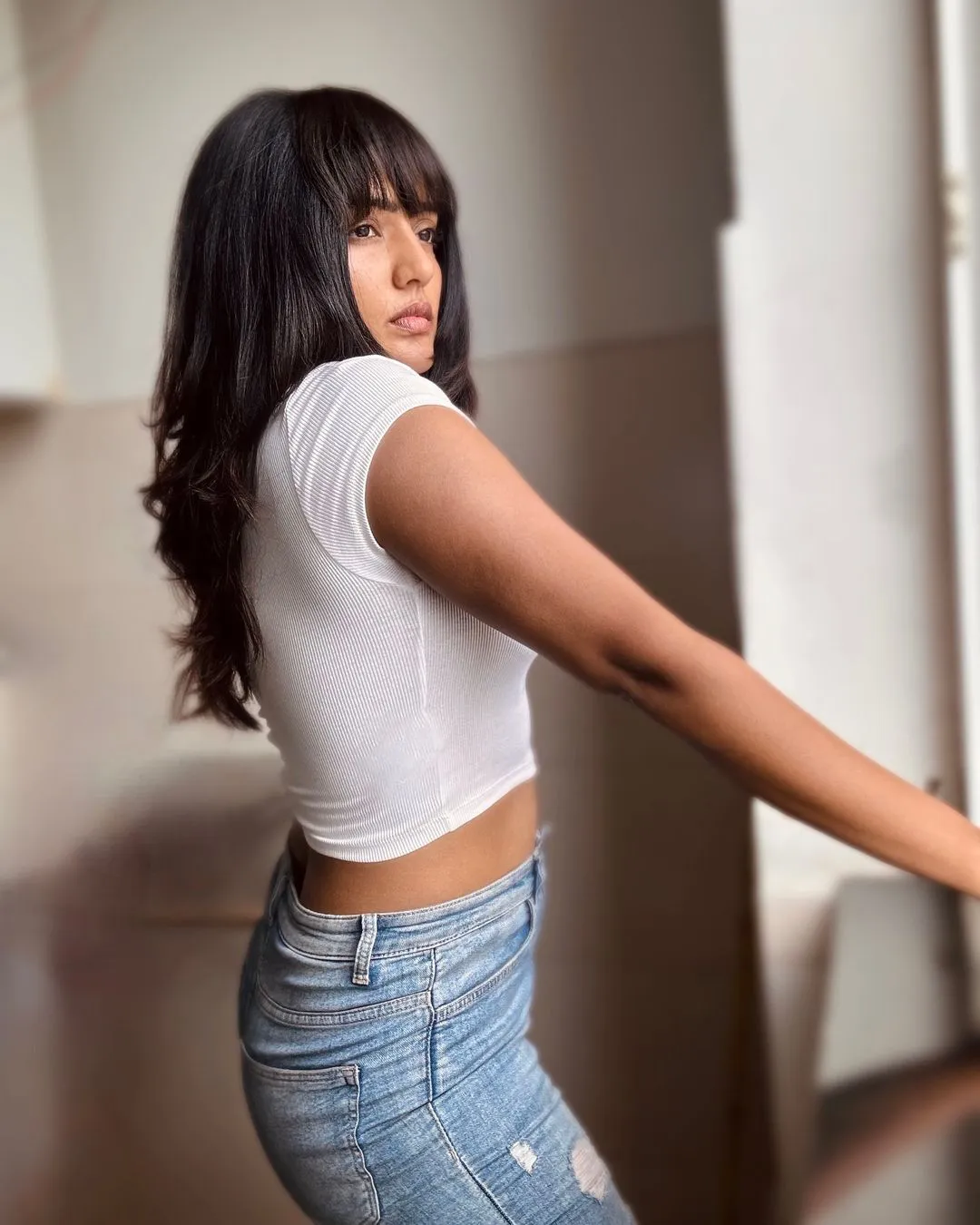 Eesha Rebba Poses with Cute Hair Style