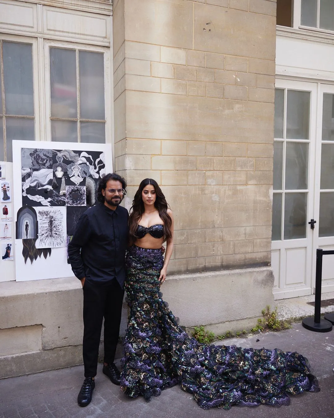Janhvi Kapoor Participated in Paris Couture Week with Ultra Modern Dress