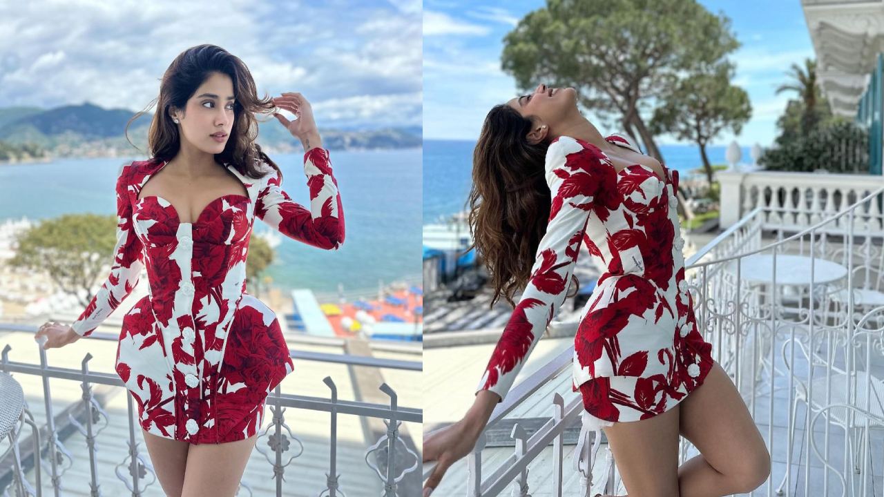 Janhvi Kapoor : బుల్లి గౌనులో జాన్వీ కపూర్ పోజులు..