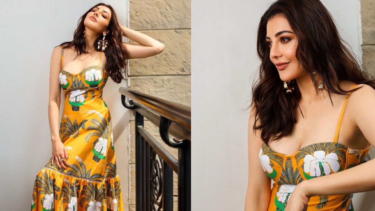 Kajal Aggarwal : అందాలతో అదరగొడుతున్న చందమామ కాజల్..