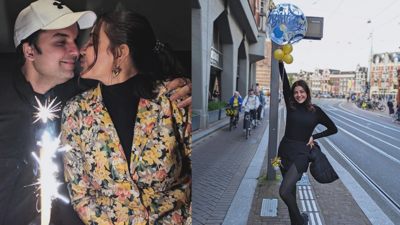 Kajal Aggarwal Birthday Celebrations : కాజల్ అగర్వాల్ బర్త్‌డే సెలబ్రేషన్స్ ఫొటోలు..