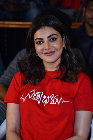 Kajal Aggarwal Casual Looks in Satyabhama Movie Promotions