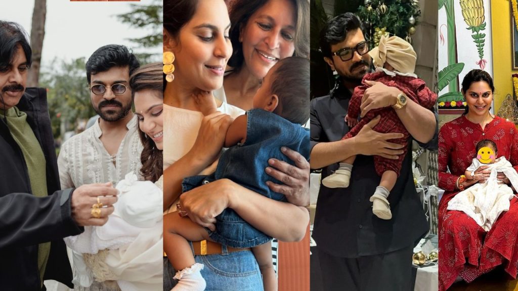 Ram Charan Upasana Daughter Klin Kaara Konidela Photos