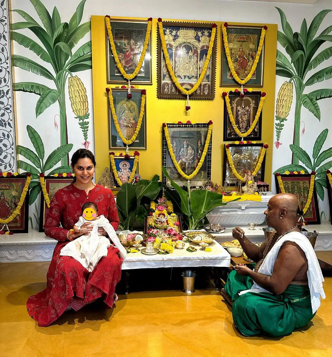 Ram Charan Upasana Daughter Klin Kaara Konidela Photos