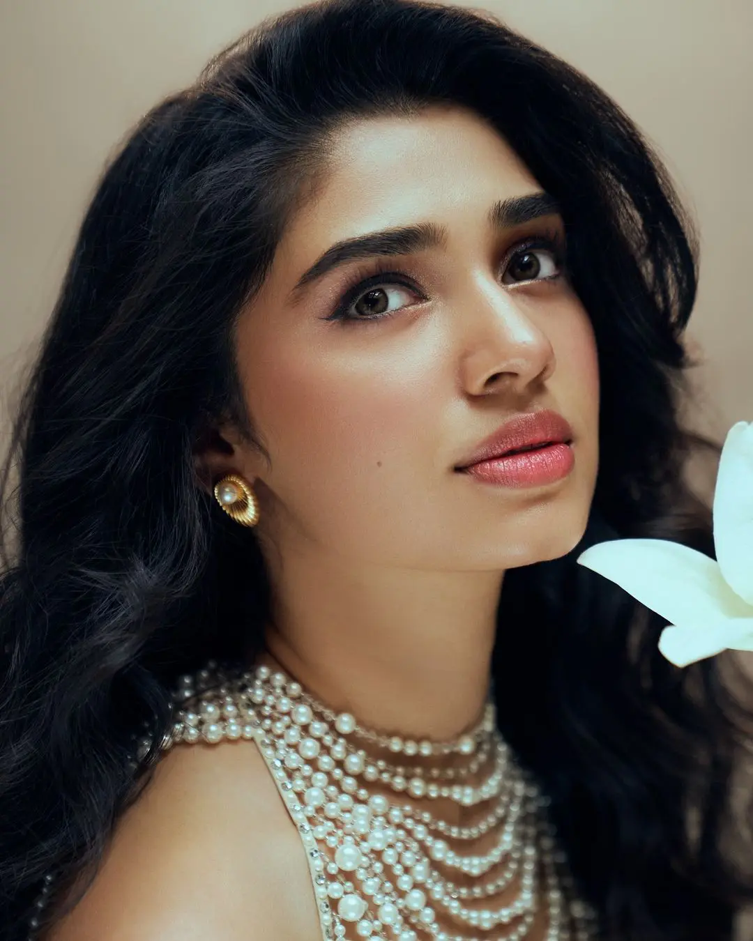Krithi Shetty Shines like an Angel with Special Pearl Dress