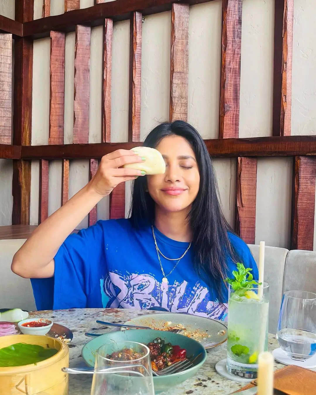 Nabha Natesh Enjoying Sunday