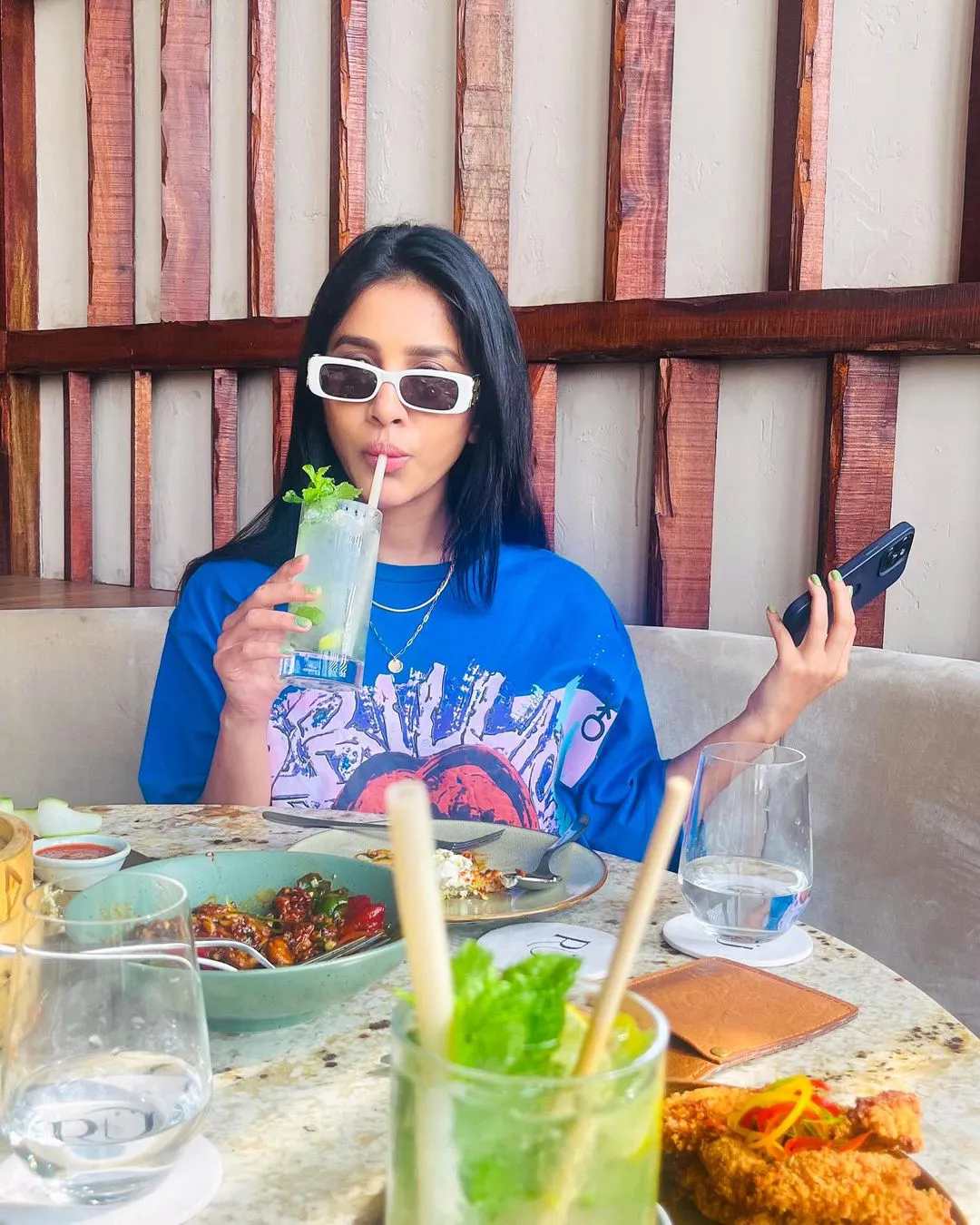 Nabha Natesh Enjoying Sunday