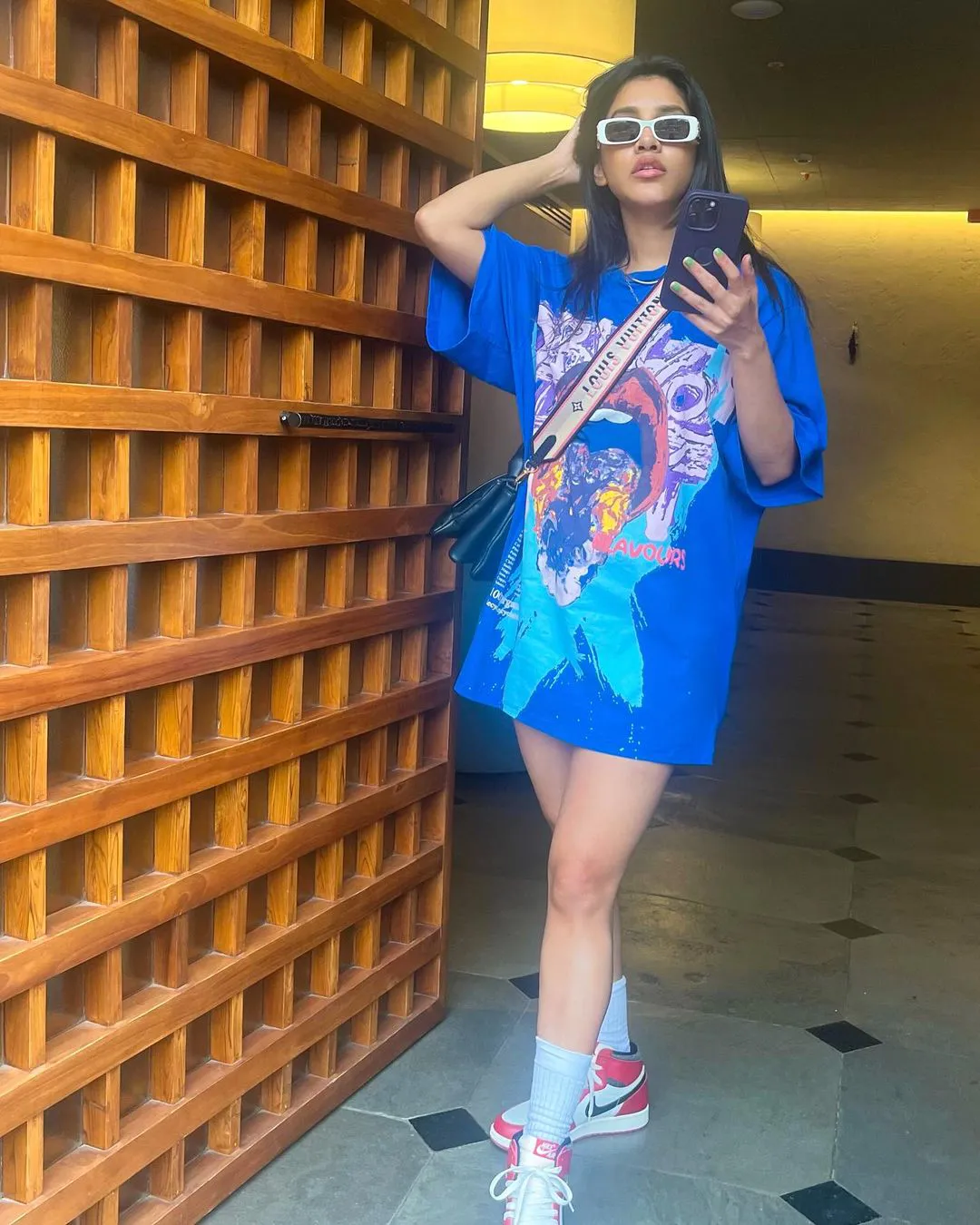 Nabha Natesh Enjoying Sunday