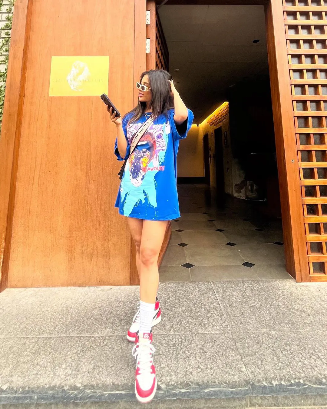 Nabha Natesh Enjoying Sunday
