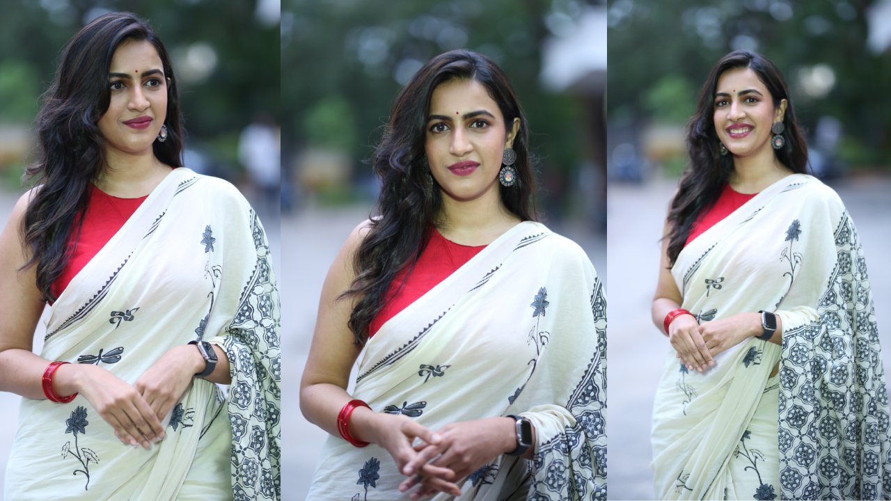 Niharika Konidela : చీరకట్టులో నిహారిక ఎంత క్యూట్ గా ఉందో..