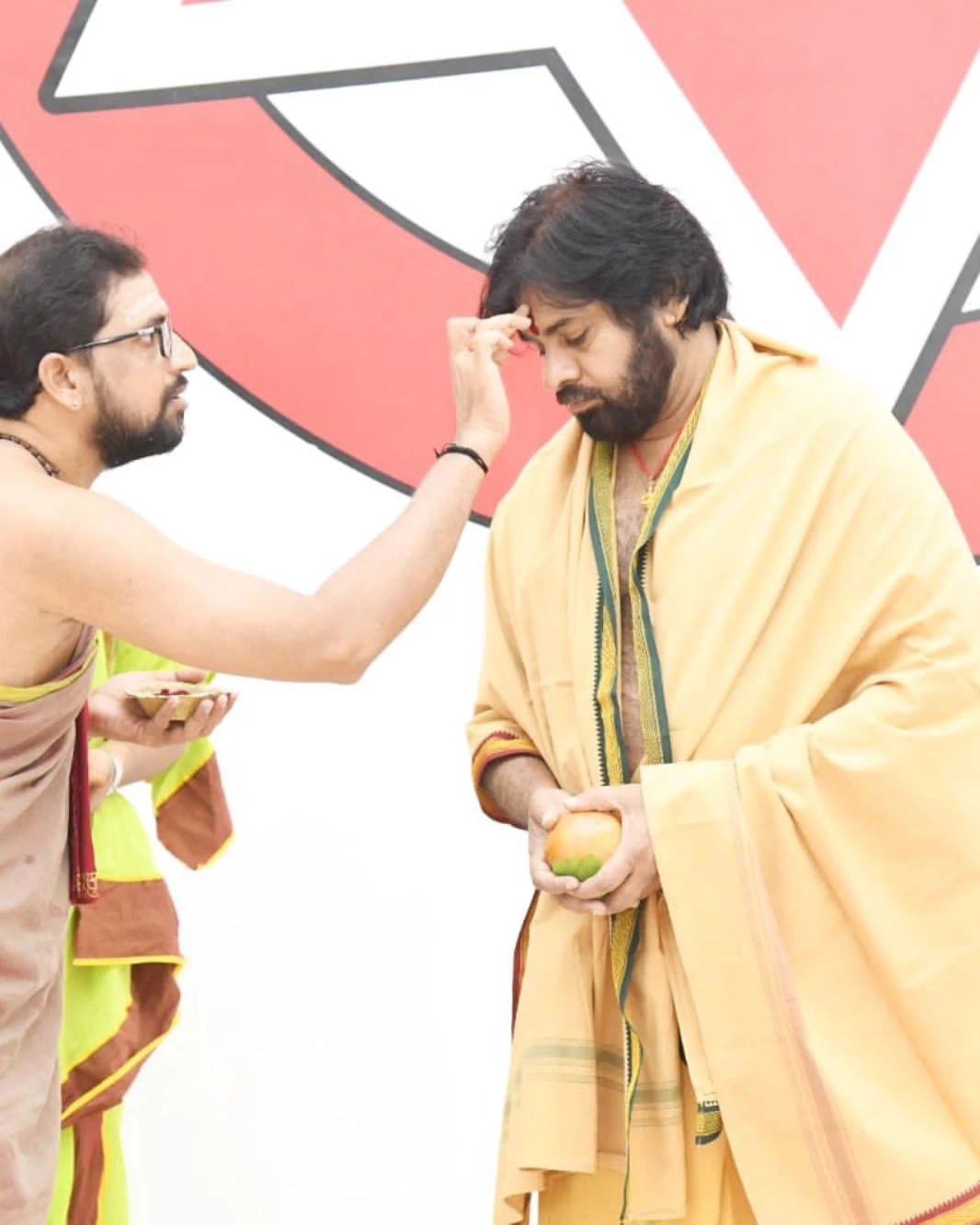 Pawan Kalyan Varahi Deeksha Pooja Photos
