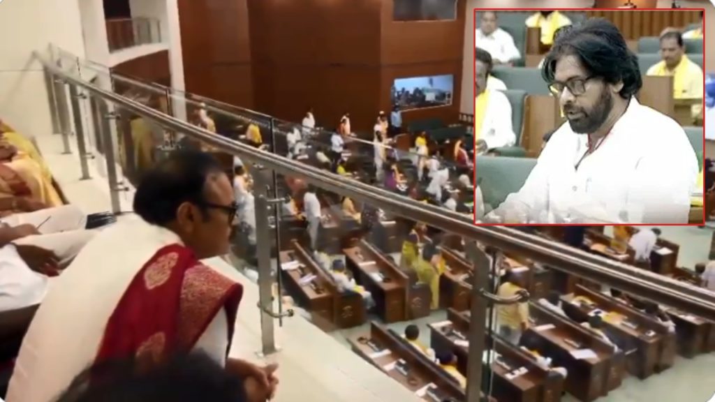 Pawan Kalyan Oath As Mla In Ap Assembly nagababu emotional tweet