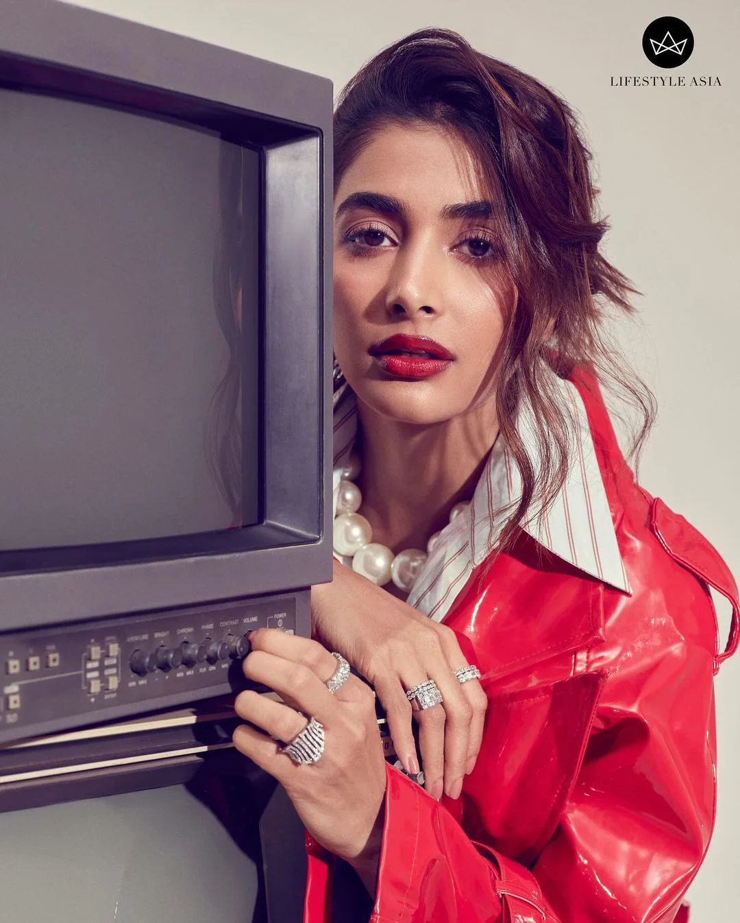 Pooja Hegde Colourful Poses for Promotions